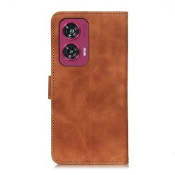 Peněženkové pouzdro Khazneh hnědé – Motorola Edge 50 Fusion | Levné Kryty | Levné Kryty | Levné Kryty