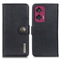 Peněženkové pouzdro Khazneh wallet case černé – Motorola Edge 50 Fusion | Levné Kryty | Levné Kryty | Levné Kryty