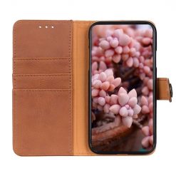 Peněženkové pouzdro Khazneh wallet case hnědé – Motorola Edge 50 Fusion | Levné Kryty | Levné Kryty | Levné Kryty