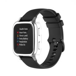 Pouzdro Soft Case stříbrné pro Garmin Venu Sq / Venu Sq2 | Levné Kryty | Levné Kryty | Levné Kryty