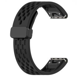 Řemínek Safe Wristband černý pro Garmin Fenix 7X Pro | Levné Kryty | Levné Kryty | Levné Kryty