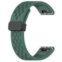 Alternative view of Řemínek Safe Wristband zelený pro Garmin Fenix 7X Pro