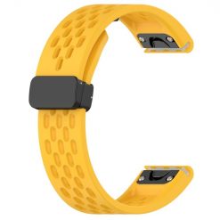Alternative view of Řemínek Safe Wristband žlutý pro Garmin Fenix 7X Pro