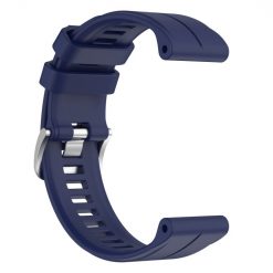 Řemínek Solid Wristband tmavomodrý pro Garmin Forerunner 955 (22mm) | Levné Kryty | Levné Kryty | Levné Kryty