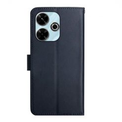 Kožené pouzdro Business leather case modré – Xiaomi Redmi 13 | Levné Kryty | Levné Kryty | Levné Kryty