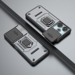 Odolný kryt CamCover Armor šedý – Xiaomi Redmi 13 | Levné Kryty | Levné Kryty | Levné Kryty