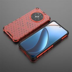 Alternative view of Odolný kryt Honeycomb Armor červený – Realme 12+ (12 Plus)