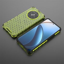 Alternative view of Odolný kryt Honeycomb Armor zelený – Realme 12+ (12 Plus)