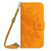Peněženkové pouzdro Embossing Pattern Květ case modré – Xiaomi Redmi 13 | Levné Kryty | Levné Kryty | Levné Kryty