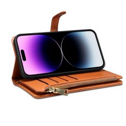 Peněženkové pouzdro Eseble Star Wallet case hnědé – Motorola Edge 50 Fusion | Levné Kryty | Levné Kryty | Levné Kryty