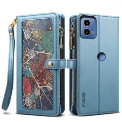 Peněženkové pouzdro Eseble Star Wallet case modré – Motorola Edge 50 Fusion | Levné Kryty | Levné Kryty | Levné Kryty