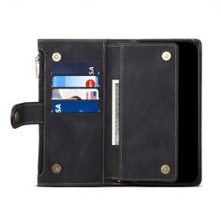 Peněženkové pouzdro Eseble Zip Wallet case černé – Motorola Edge 50 Fusion | Levné Kryty | Levné Kryty | Levné Kryty