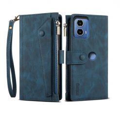 Peněženkové pouzdro Eseble Zip Wallet case zelené – Motorola Edge 50 Fusion | Levné Kryty | Levné Kryty | Levné Kryty