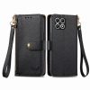 Peněženkové pouzdro Heart zip case hnědé – T Phone 2 Pro | Levné Kryty | Levné Kryty | Levné Kryty