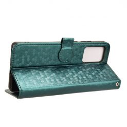 Peněženkové pouzdro Honeycomb Dot Texture Case zelené – Motorola Edge 50 Fusion | Levné Kryty | Levné Kryty | Levné Kryty