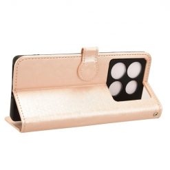 Peněženkové pouzdro Honeycomb Dot Texture Case zlaté – Infinix Note 40 Pro / 40 Pro+ 5G | Levné Kryty | Levné Kryty | Levné Kryty