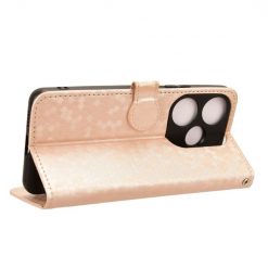 Peněženkové pouzdro Honeycomb Dot Texture Case zlaté – Xiaomi Poco F6 | Levné Kryty | Levné Kryty | Levné Kryty