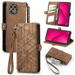 Peněženkové pouzdro Purse case hnědé – T Phone 2 Pro | Levné Kryty | Levné Kryty | Levné Kryty