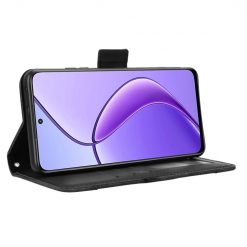 Peněženkové pouzdro Slots case černé – Realme 12 / 12X | Levné Kryty | Levné Kryty | Levné Kryty