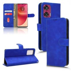 Peněženkové pouzdro Solid modré – Motorola Edge 50 Fusion | Levné Kryty | Levné Kryty | Levné Kryty