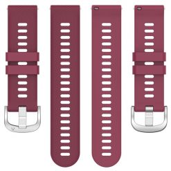 Řemínek Diamond skin Wristband bordový pro Garmin Forerunner 255S (18mm) | Levné Kryty | Levné Kryty | Levné Kryty