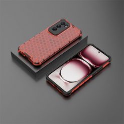 Odolný kryt Honeycomb Armor červený – Oppo Reno 12 | Levné Kryty | Levné Kryty | Levné Kryty