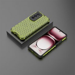 Odolný kryt Honeycomb Armor zelený – Oppo Reno 12 Pro | Levné Kryty | Levné Kryty | Levné Kryty