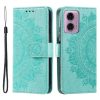 Peněženkové pouzdro Embossing Pattern Mandala Flower zlaté – Motorola Moto G85 5G | Levné Kryty | Levné Kryty | Levné Kryty