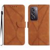 Peněženkové pouzdro Embossing Pattern Stitchy case zelené – Oppo Reno 12 | Levné Kryty | Levné Kryty | Levné Kryty