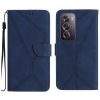 Peněženkové pouzdro Embossing Pattern Stitchy case černé – Oppo Reno 12 | Levné Kryty | Levné Kryty | Levné Kryty