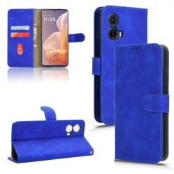 Peněženkové pouzdro Solid modré – Motorola Moto G85 5G | Levné Kryty | Levné Kryty | Levné Kryty