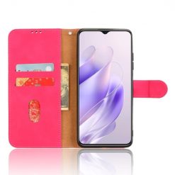 Peněženkové pouzdro Solid růžové – Oukitel C37 | Levné Kryty | Levné Kryty | Levné Kryty
