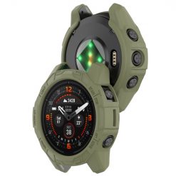 Pouzdro Gear case zelené pro Garmin Epix Pro 47mm / Fenix 7 / 7 Pro | Levné Kryty | Levné Kryty | Levné Kryty