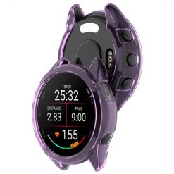 Pouzdro Ring case fialové pro Garmin Forerunner 165 | Levné Kryty | Levné Kryty | Levné Kryty