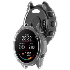 Pouzdro Ring case transparentní pro Garmin Forerunner 165 | Levné Kryty | Levné Kryty | Levné Kryty