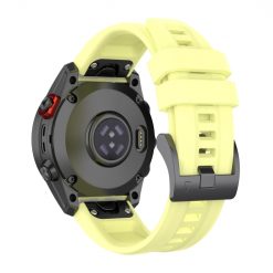 Alternative view of Řemínek Solid Wristband žlutý pro Garmin Fenix 7 Pro