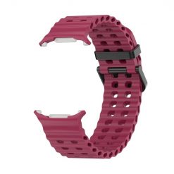 Řemínek Techno Wristband bordový pro Samsung Galaxy Watch Ultra 47mm / Watch Ultra 2 | Levné Kryty | Levné Kryty | Levné Kryty