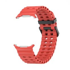 Alternative view of Řemínek Techno Wristband červený pro Samsung Galaxy Watch Ultra 47mm / Watch Ultra 2