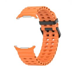 Alternative view of Řemínek Techno Wristband oranžový pro Samsung Galaxy Watch Ultra 47mm / Watch Ultra 2