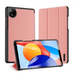Knížkové pouzdro Dux Ducis Domo case růžové – Xiaomi Redmi Pad SE LTE (4G) 8,7″ | Levné Kryty | Levné Kryty | Levné Kryty