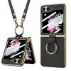 Kryt GKK Strap case růžový – Samsung Galaxy Z Flip 6 / Z Flip 7 FE | Levné Kryty | Levné Kryty | Levné Kryty