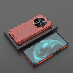 Odolný kryt Honeycomb Armor červený – Huawei Nova 12i | Levné Kryty | Levné Kryty | Levné Kryty