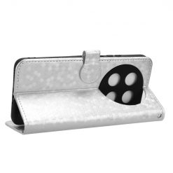 Alternative view of Peněženkové pouzdro Honeycomb Dot Texture Case stříbrné – Huawei Nova 12i