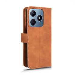 Peněženkové pouzdro Solid hnědé – Realme C61 / C63 | Levné Kryty | Levné Kryty | Levné Kryty