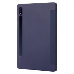 Knížkové pouzdro Pure case modré – Samsung Galaxy Tab S7 / Tab S8 | Levné Kryty | Levné Kryty | Levné Kryty