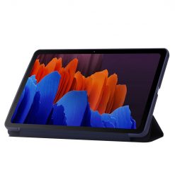Knížkové pouzdro Pure case modré – Samsung Galaxy Tab S7 / Tab S8 | Levné Kryty | Levné Kryty | Levné Kryty