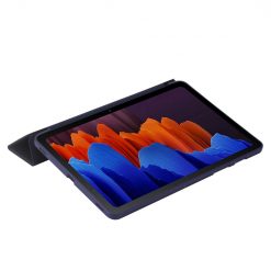 Knížkové pouzdro Pure case modré – Samsung Galaxy Tab S7 / Tab S8 | Levné Kryty | Levné Kryty | Levné Kryty