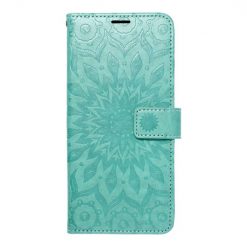 Peněženkové pouzdro Mezzo mandala zelené – Apple iPhone 16 Pro | Levné Kryty | Levné Kryty | Levné Kryty