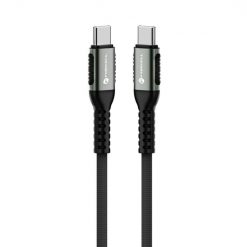Dátový kabel Forcell F-ENERGY C263 USB-C na USB-C QC4.0 PD 5A 240W 1,2m černý | Levné Kryty | Levné Kryty | Levné Kryty