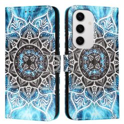 Knížkové pouzdro Trendy Colored case Undersea mandala – Samsung Galaxy S24 FE